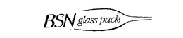 BSN GLASSPACK trademark