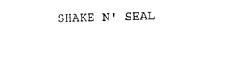 SHAKE N' SEAL trademark