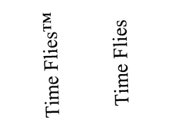 TIME FLIES trademark