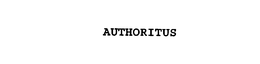 AUTHORITUS trademark
