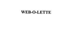 WEB-O-LETTE trademark