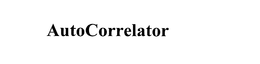 AUTOCORRELATOR trademark