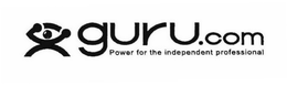 GURU.COM POWER FOR THE INDEPENDENT PROFESSIONAL trademark