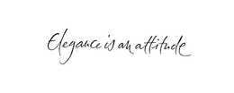 ELEGANCE IS AN ATTITUDE trademark