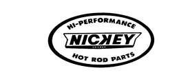 HI-PERFORMANCE NICKEY CHICAGO HOT ROD PARTS trademark