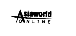 ASIAWORLD ONLINE & DESIGN trademark