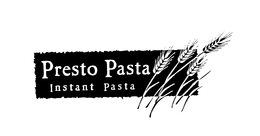 PRESTO PASTA INSTANT PASTA trademark