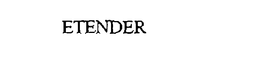 ETENDER trademark