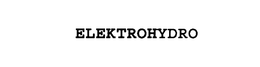 ELEKTROHYDRO trademark