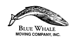 BLUE WHALE MOVING COMPANY, INC. trademark
