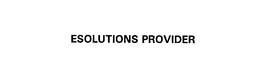 ESOLUTIONS PROVIDER trademark
