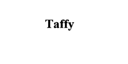 TAFFY trademark