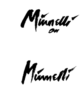 MINNELLI ON MINNELLI trademark