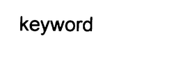 KEYWORD trademark