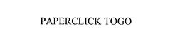 PAPERCLICK TOGO trademark