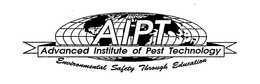 AIPT ADVANCED INSTITUTE OF PEST TECHNOLOGY trademark