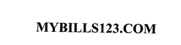 MYBILLS123.COM trademark