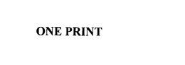 ONE PRINT trademark