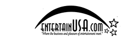 ENTERTAINUSA.COM "WHERE THE BUSINESS AND PLEASURE OF ENTERTAINMENT MEET." trademark