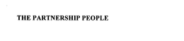 THE PARTNERSHIP PEOPLE trademark
