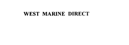 WEST MARINE DIRECT trademark