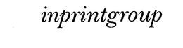 INPRINTGROUP trademark