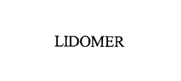 LIDOMER trademark