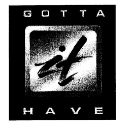 GOTTA HAVE IT trademark