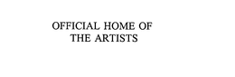 OFFICIAL HOME OF THE ARTISTS trademark