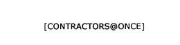 [CONTRACTORS@ONCE] trademark