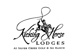 KICKING HORSE LODGES AT SILVER CREEK GOLF & SKI RANCH trademark