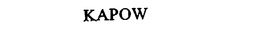 KAPOW trademark