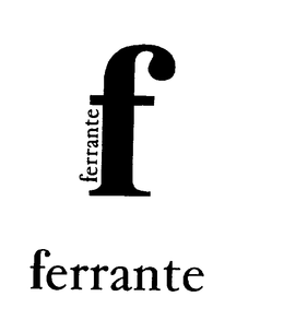 FERRANTE F FERRANTE trademark