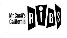 MR. CECIL'S CALIFORNIA RIBS trademark