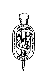 V AVDC AMERICAN VETERINARY DENTAL COLLEGE trademark