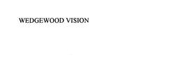 WEDGEWOOD VISION trademark