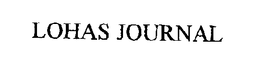 LOHAS JOURNAL trademark