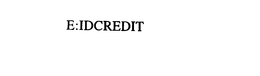E:IDCREDIT trademark