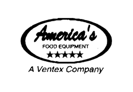 AMERICA'S FOOD EQUIPMENT A VENTEX COMPANY trademark
