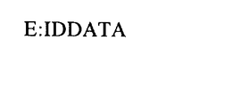 E:IDDATA trademark
