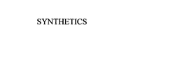 SYNTHETICS trademark