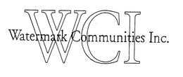 WCI WATERMARK COMMUNITIES, INC. AND DESIGN trademark