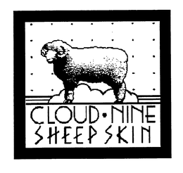 CLOUD NINE SHEEPSKIN trademark