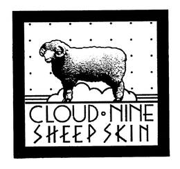 CLOUD NINE SHEEPSKIN trademark