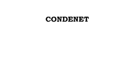 CONDENET trademark