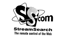 SS.COM STREAMSEARCH THE REMOTE CONTROL OF THE WEB trademark