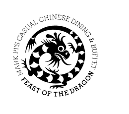 MARK PI'S CASUAL CHINESE DINING & BUFFET FEAST OF THE DRAGON trademark