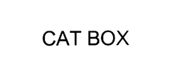 CAT BOX trademark