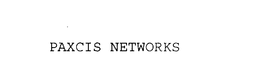 PAXCIS NETWORKS trademark
