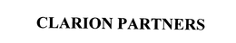 CLARION PARTNERS trademark